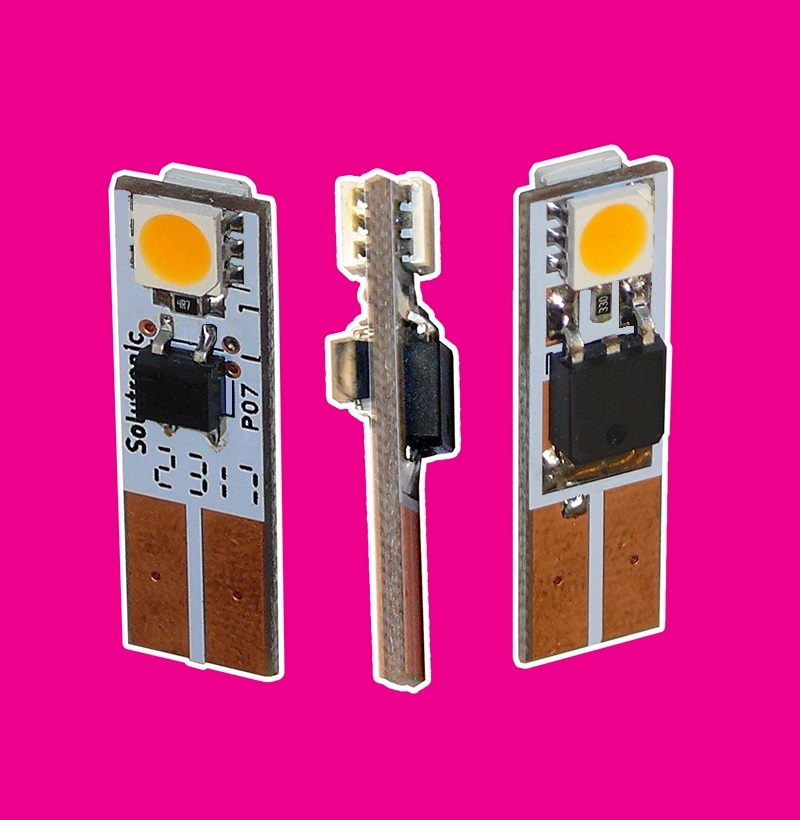 1LAP072BC - LAMP.2 LED BLANCO CALIDO